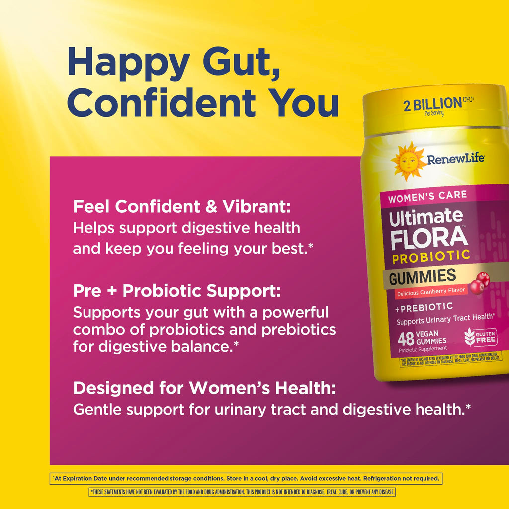 Renew Life Women's Probiotic Gummies 2 Billion CFU - 48 Count - image 5