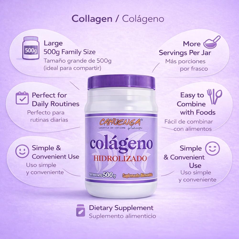 Tu Salud Plus Cahuenga Hydrolyzed Collagen Powder - 500g - image 2