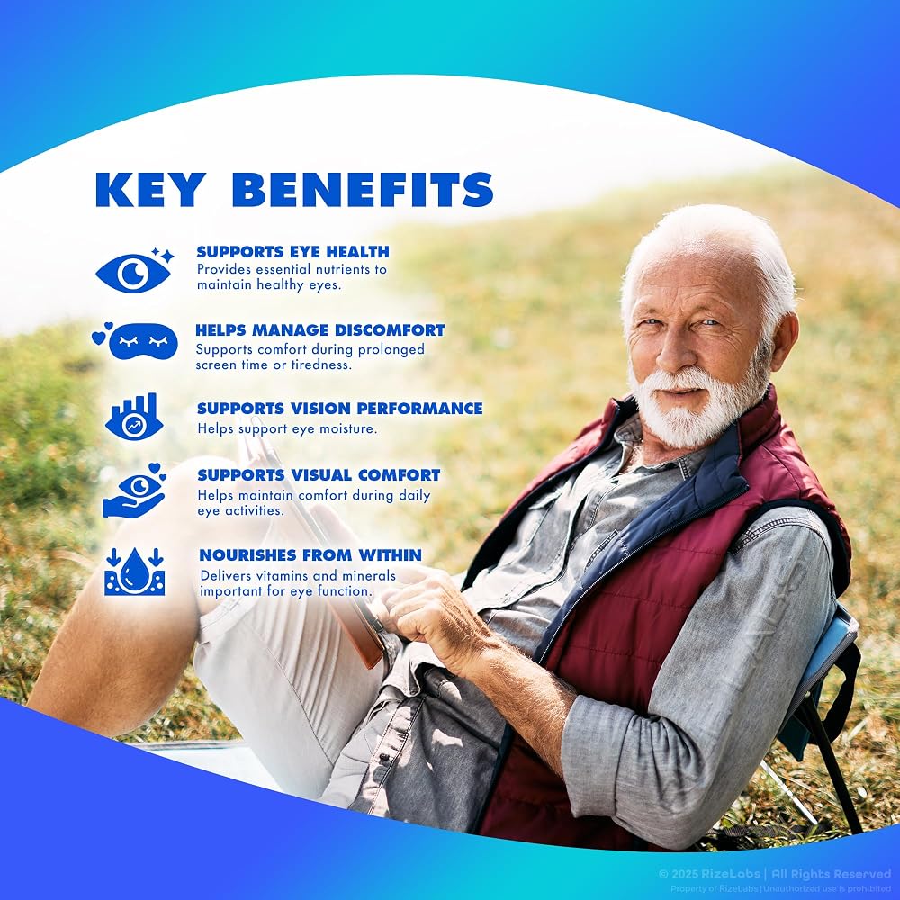 rize labs Ocurenew Vision Support Supplement - 300 Capsules - image 4