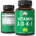 Peak Performance Vitamins D 5000 IU + A + K + E - 30 Capsules