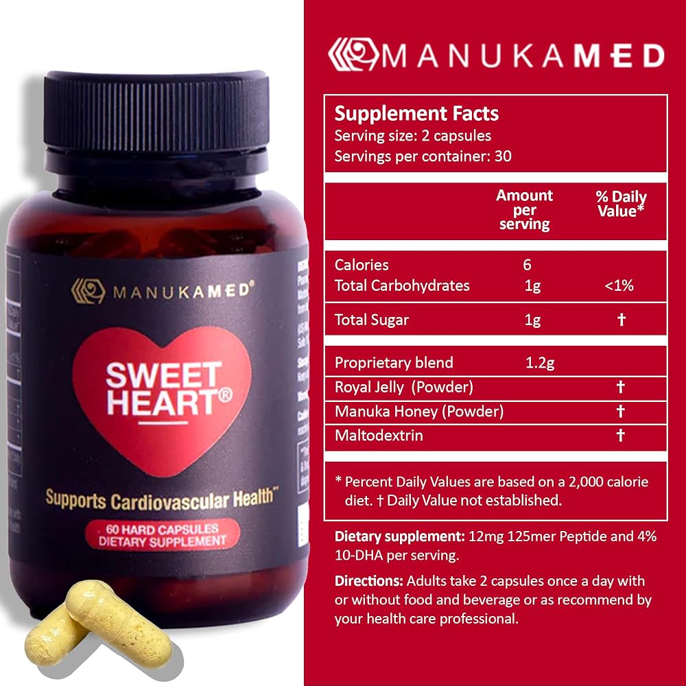 Sweetheart Natural Cholesterol Support Supplement - 60 Capsules - image 8