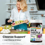 BIO KRAUTER Milk Thistle Supplement for Liver Cleanse & Detox - image 2