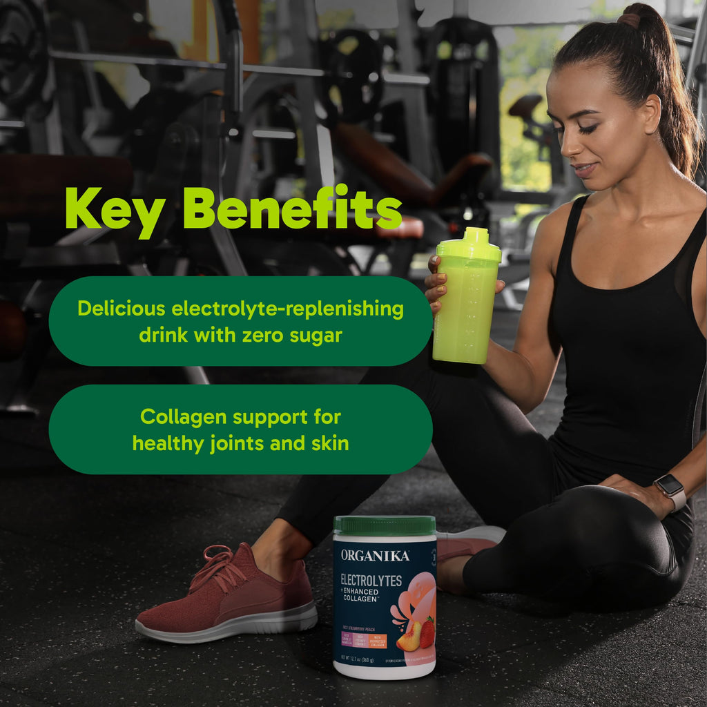 Organika Enhanced Electrolytes with Collagen
