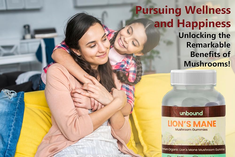 Unbound Mushroom Gummies Premium Organic Mushroom Multi-Complex