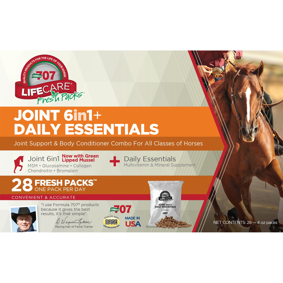 Formula 707 Joint 6in1 + Daily Essentials Equine Supplement - 28 Day - image 3