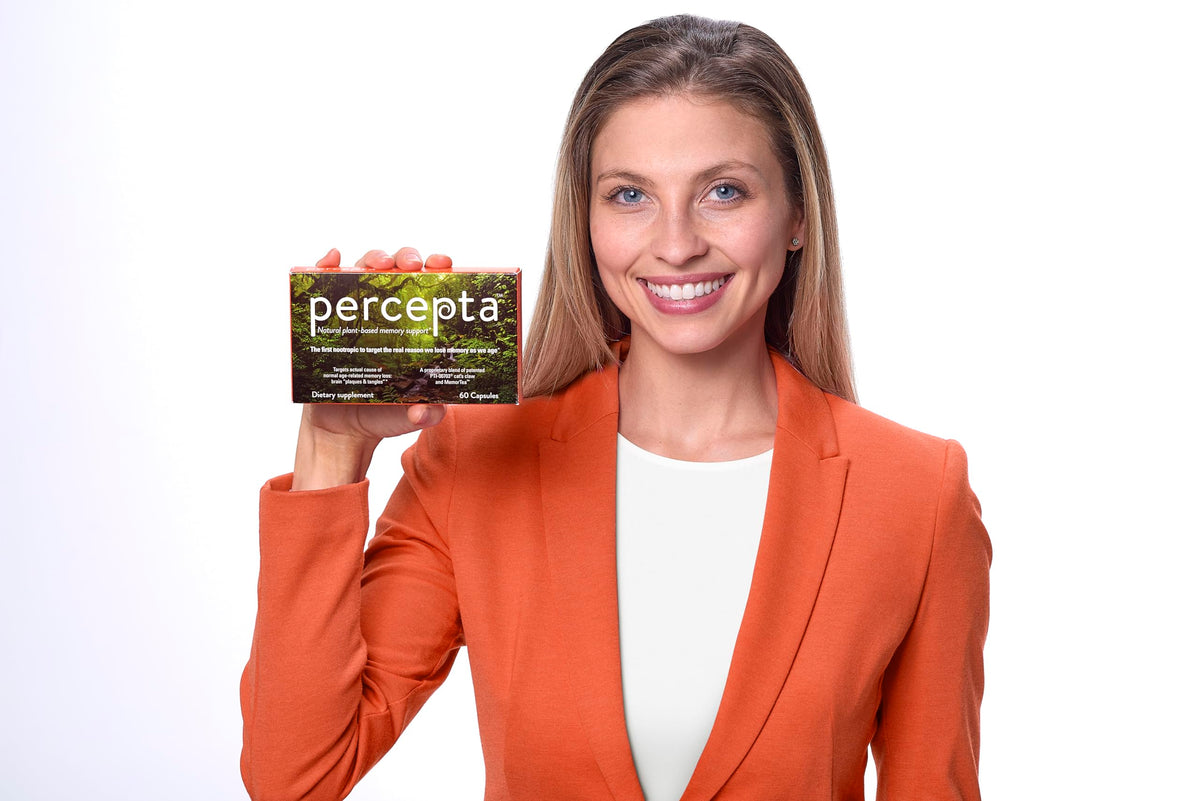 Percepta Plant-Based Memory Support Brain Booster - 60 Capsules - image 5