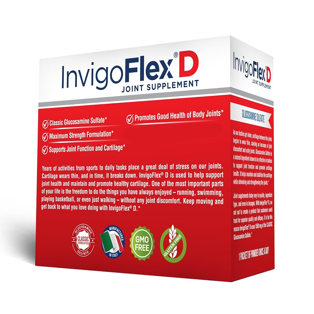 INVIGOFLEX® D - 1500mg of Glucosamine Sulfate Powder (Classic - image 9