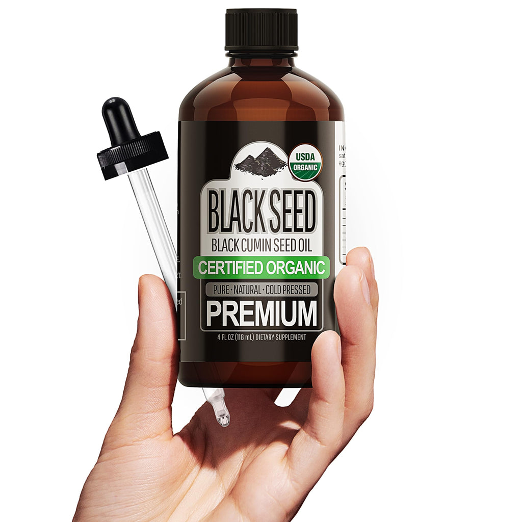 Sun Essential Oils Black Seed Oil 4 Fl Oz (Pack of 1) Cold Pressed