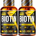 PURE RESEARCH Biotin & Collagen 60,000mcg Liquid Drops - 4 Fl Oz