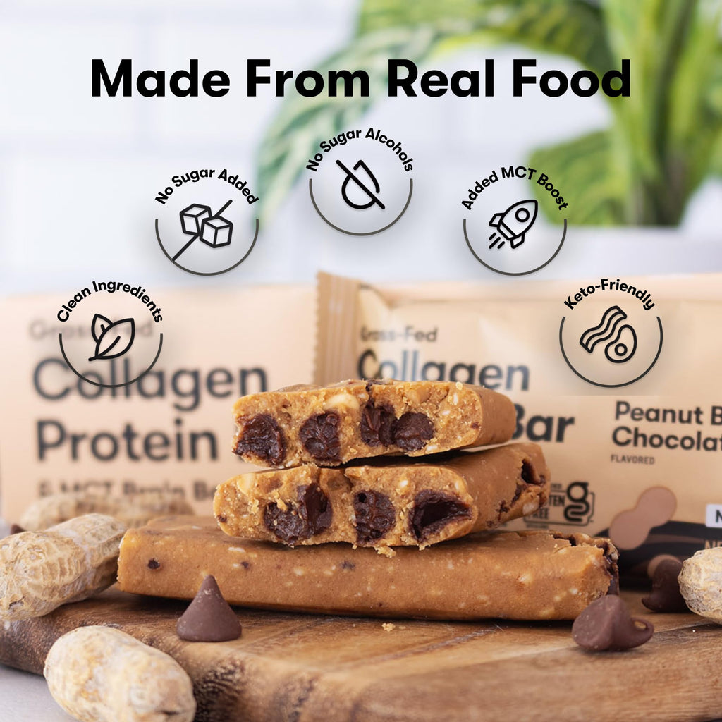 Perfect Keto Protein Snacks - Box of 12 Bars - Low Carb Diet Friendly