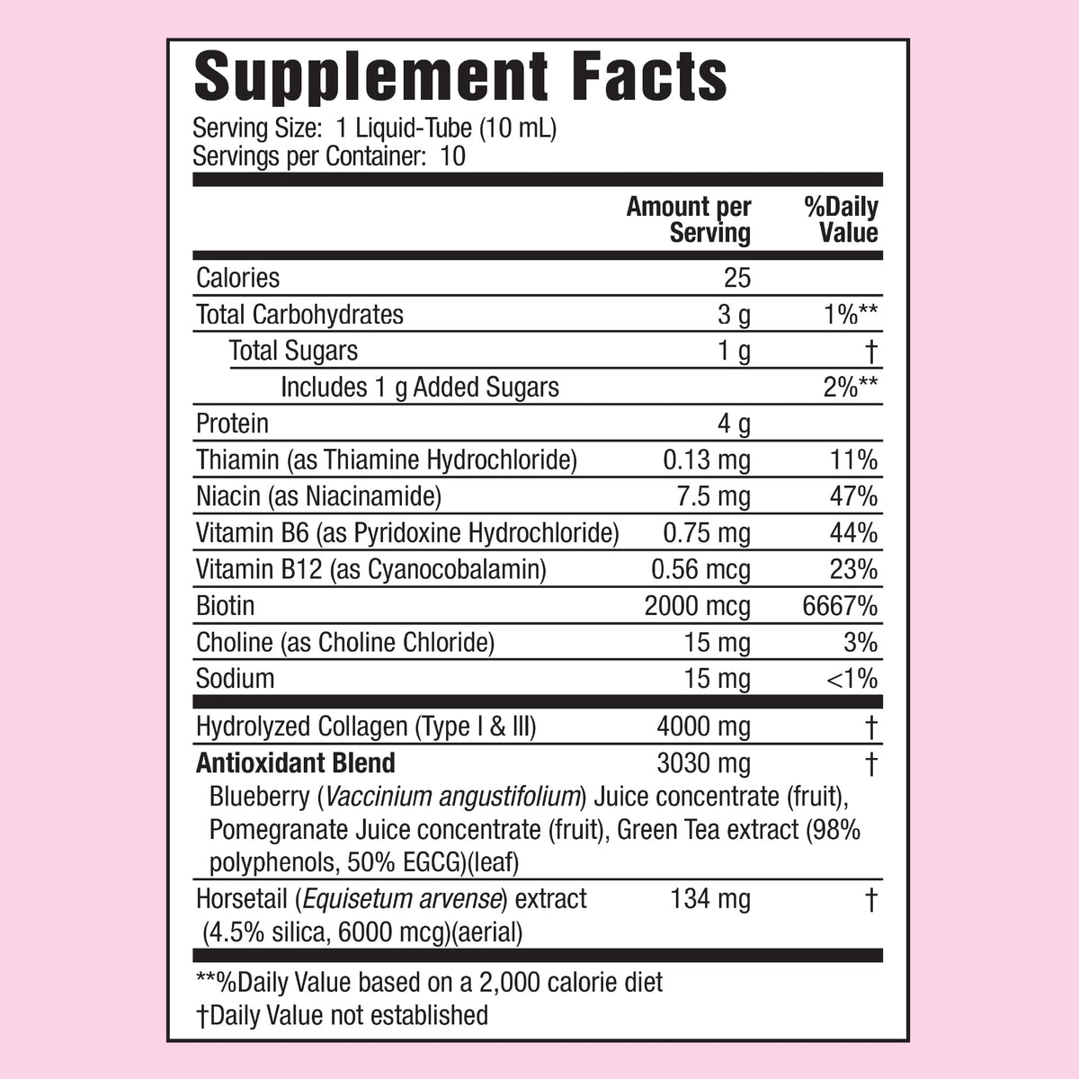 Applied Nutrition Liquid Collagen Skin Revitalization Beauty Drink - 10 Count - image 2