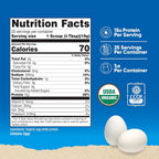 Nutricost Organic Egg White Protein Powder - 25 Servings - image 2