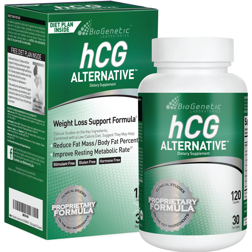 BioGenetic Laboratories hCG Alternative Weight Loss Formula - 120 Capsules