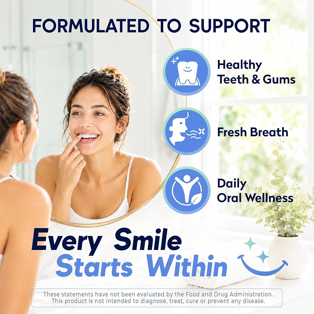 OraTicx Teeth & Gums Oral Probiotics Lozenge - 60 Lozenges - image 2