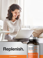 Horbäach Vitamin E Supplement 400 IU - 300 Softgels - image 6