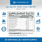 Vitaminerals 128 Glucosamine Chondroitin Complex - 180 Vegetarian Capsules - image 2