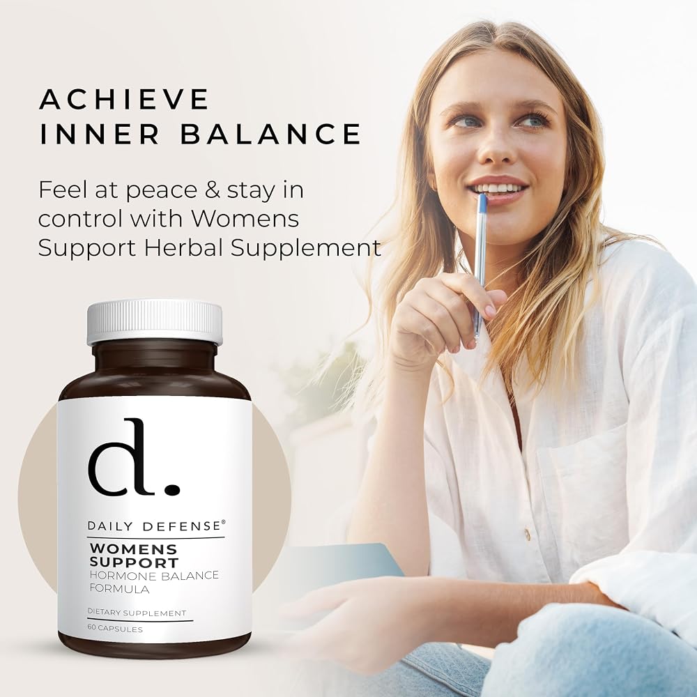 Daily Defense Menopause Support Supplement - 60 Capsules - image 3