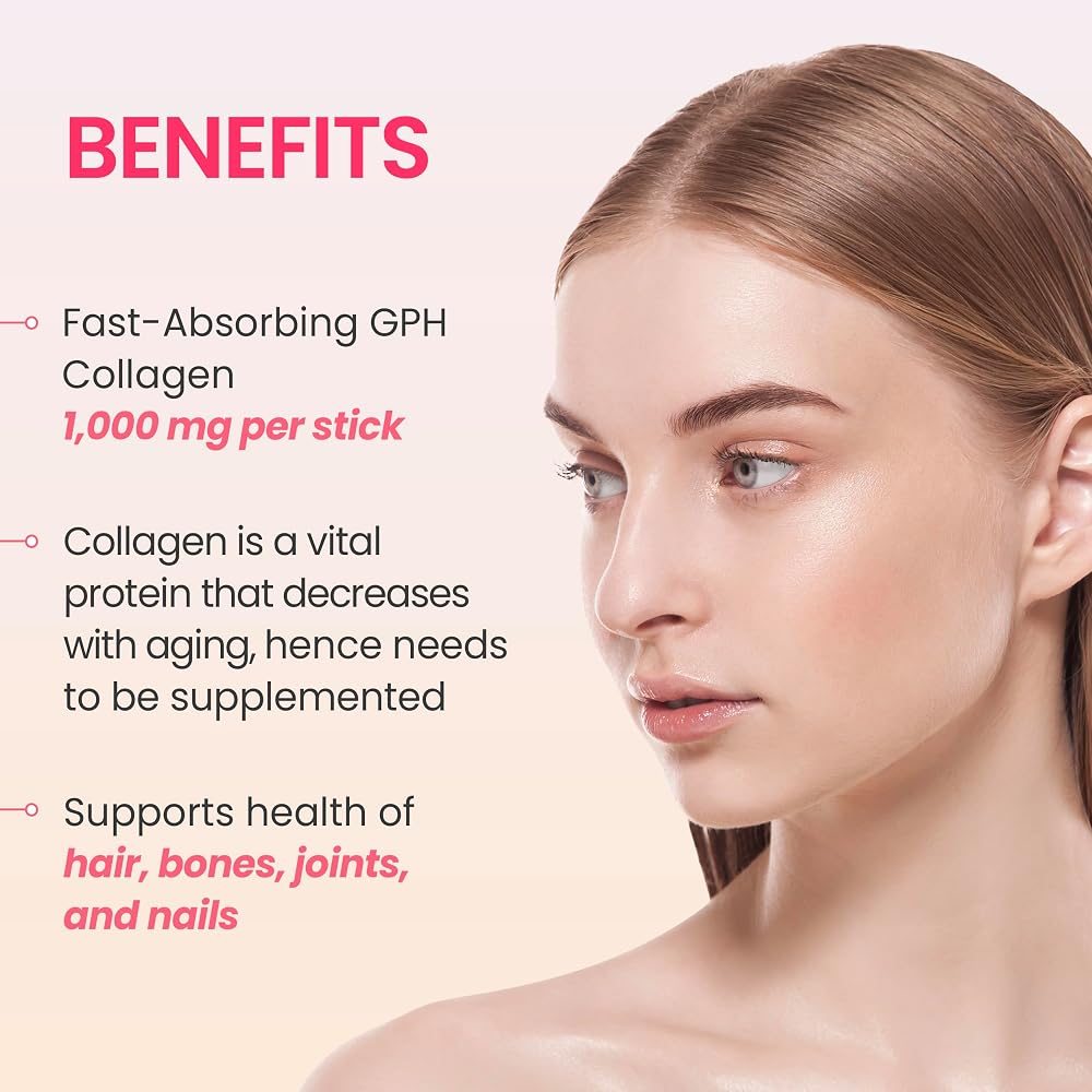 K K·NUTRA K-Nutra K-Collagen Soft Peach Marine Collagen - 30 Sticks - image 4