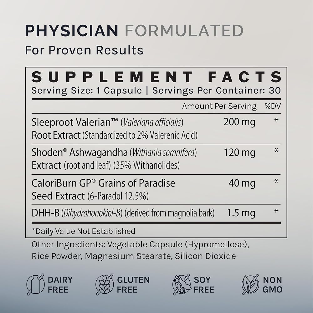 InfiniWell IgNIGHT Valerian Root & Ashwagandha Sleep Aid - 30 Capsules - image 4