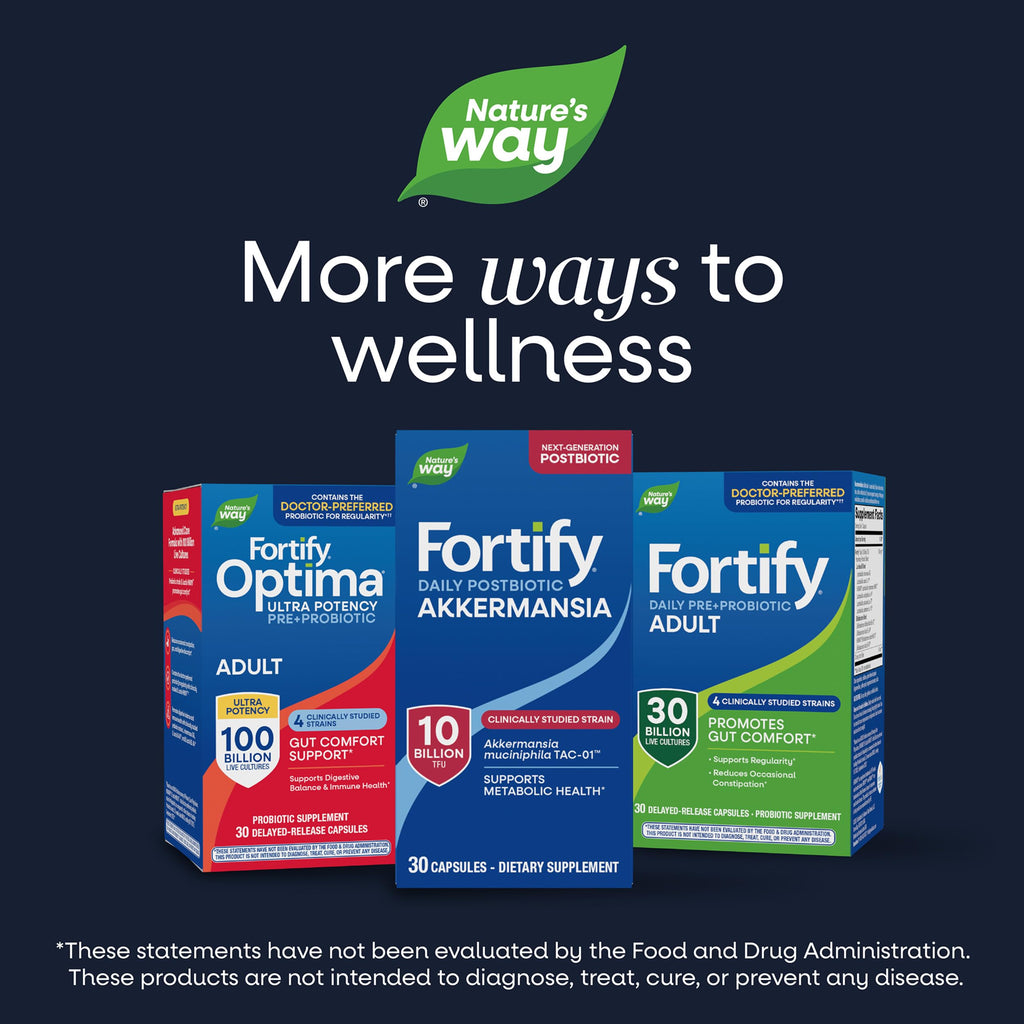 Nature's Way Fortify Optima Adult 50+ Probiotic - 30 Capsules - image 7