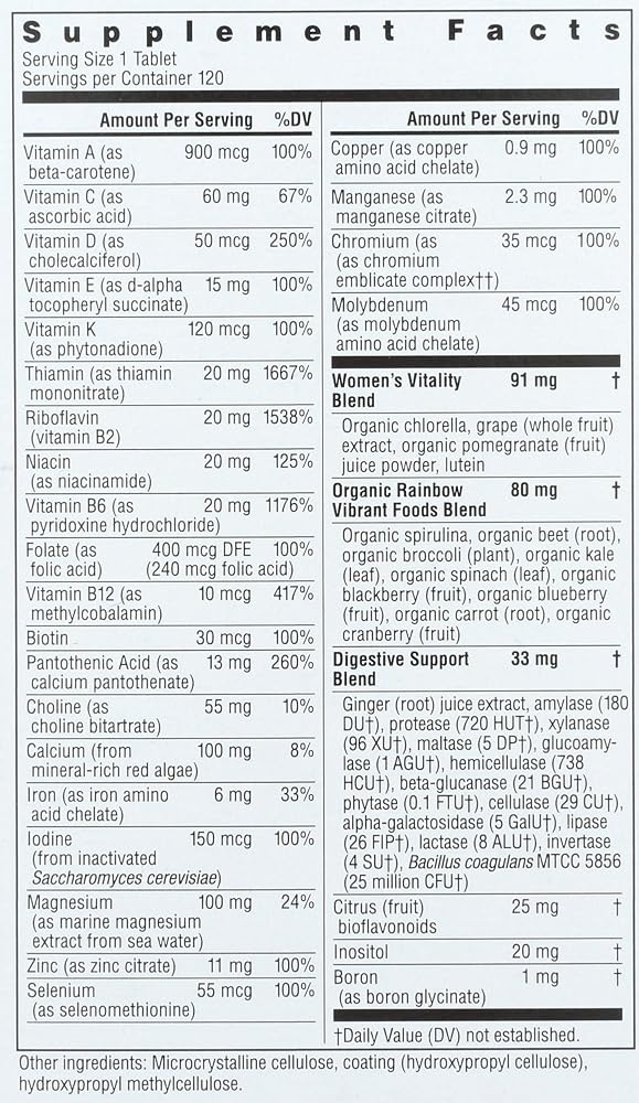 Rainbow Light Women's One Multivitamin Powder - 120 Count - image 4