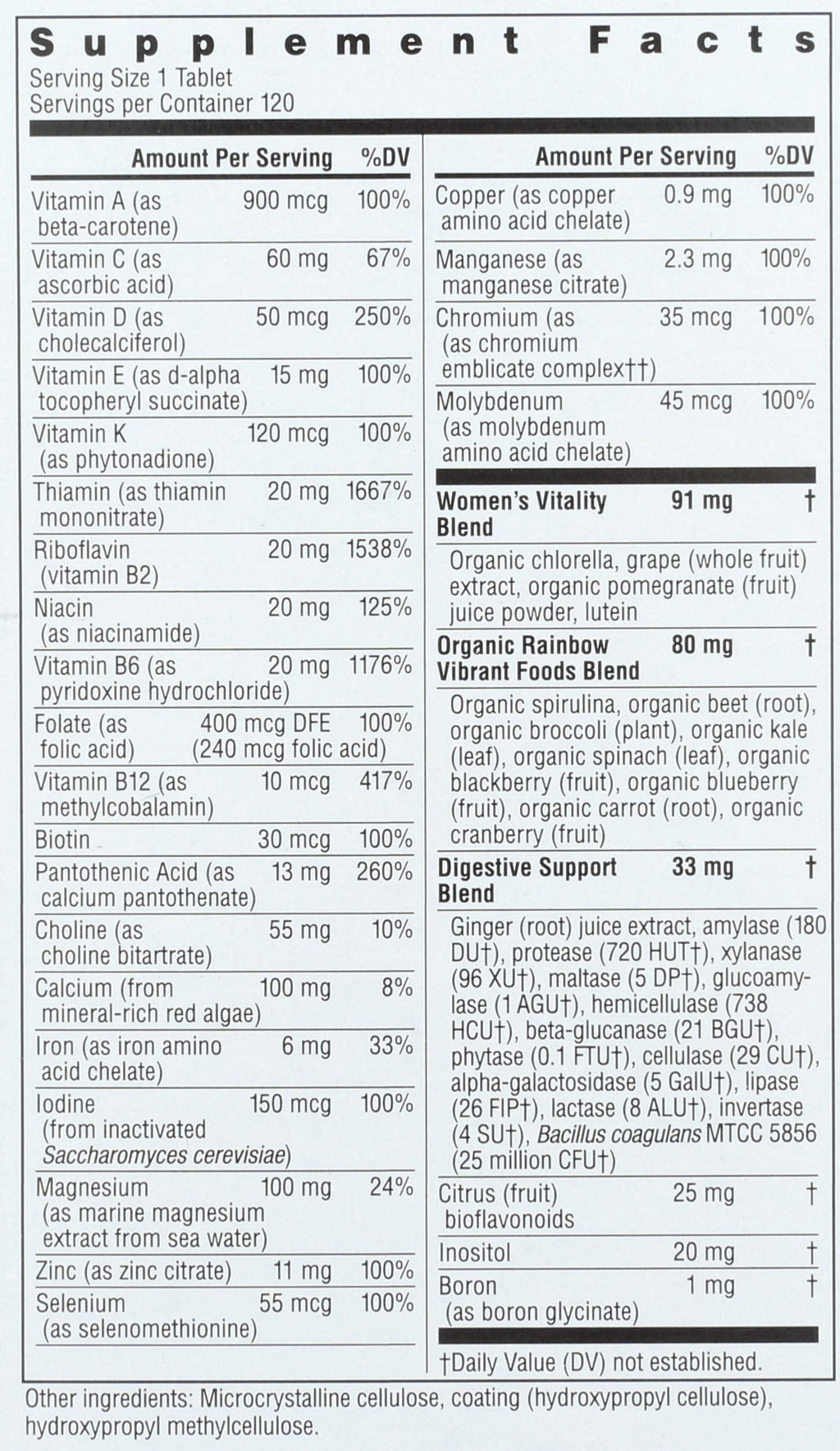 Rainbow Light Women's One Multivitamin Powder - 120 Count - image 4