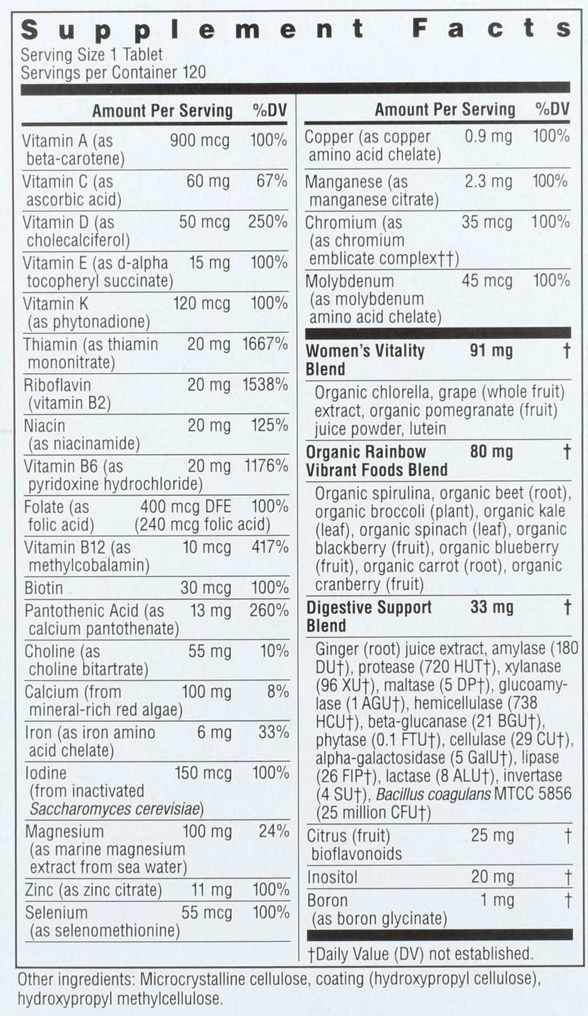 Rainbow Light Women's One Multivitamin Powder - 120 Count - image 4