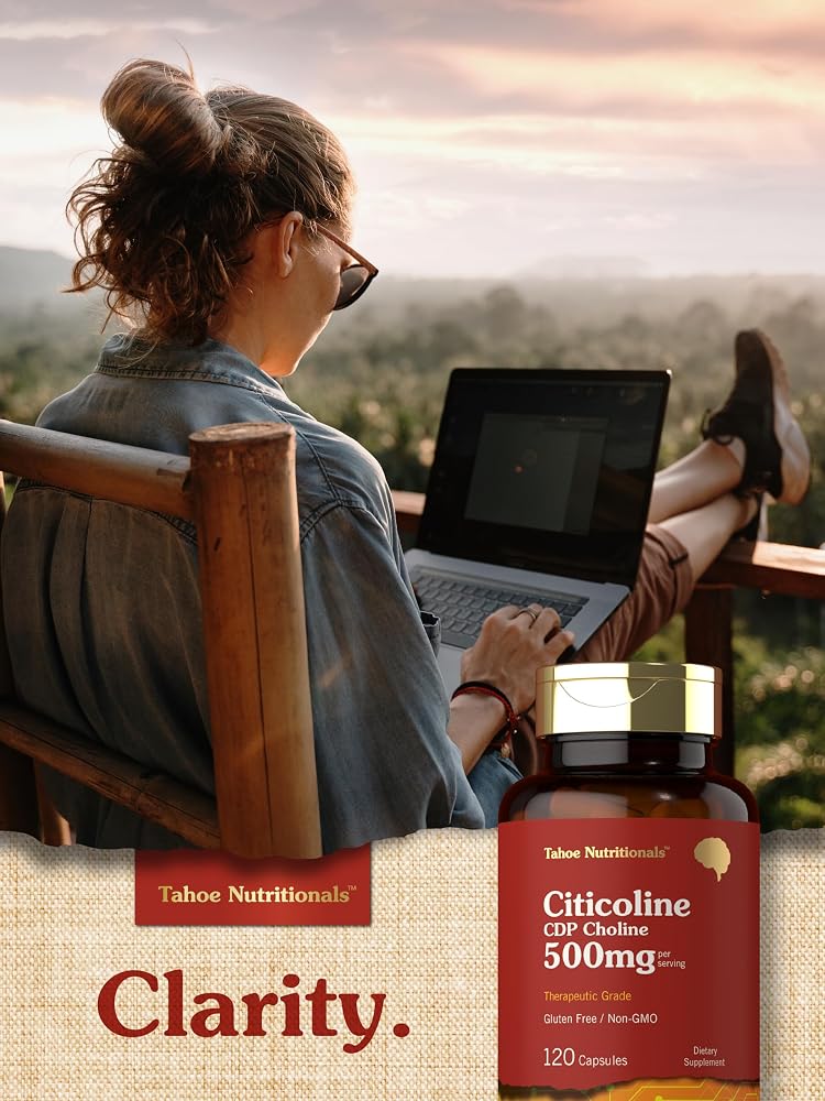 Tahoe Nutritionals Citicoline 500mg - 120 Capsules - image 7
