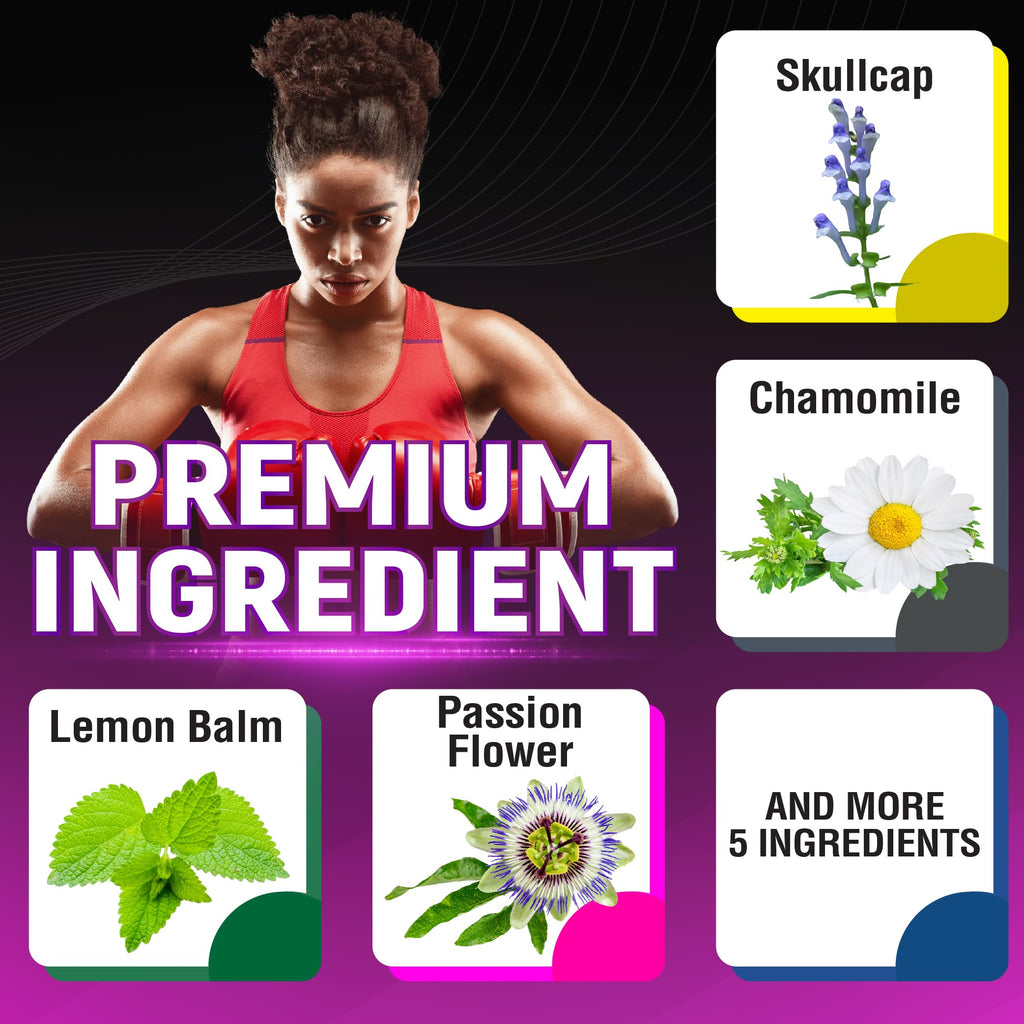 CIVIMUNA Skullcap Capsules with Chamomile & Lemon Balm - 120 Capsules - image 4