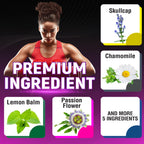 CIVIMUNA Skullcap Capsules with Chamomile & Lemon Balm - 120 Capsules - image 4