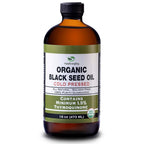 HalalEveryDay Organic Black Seed Oil - USDA Certified Cold Pressed