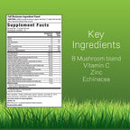 Irwin Naturals Pure Defense Mushroom-8 Immune Support - 60 Softgels - image 2