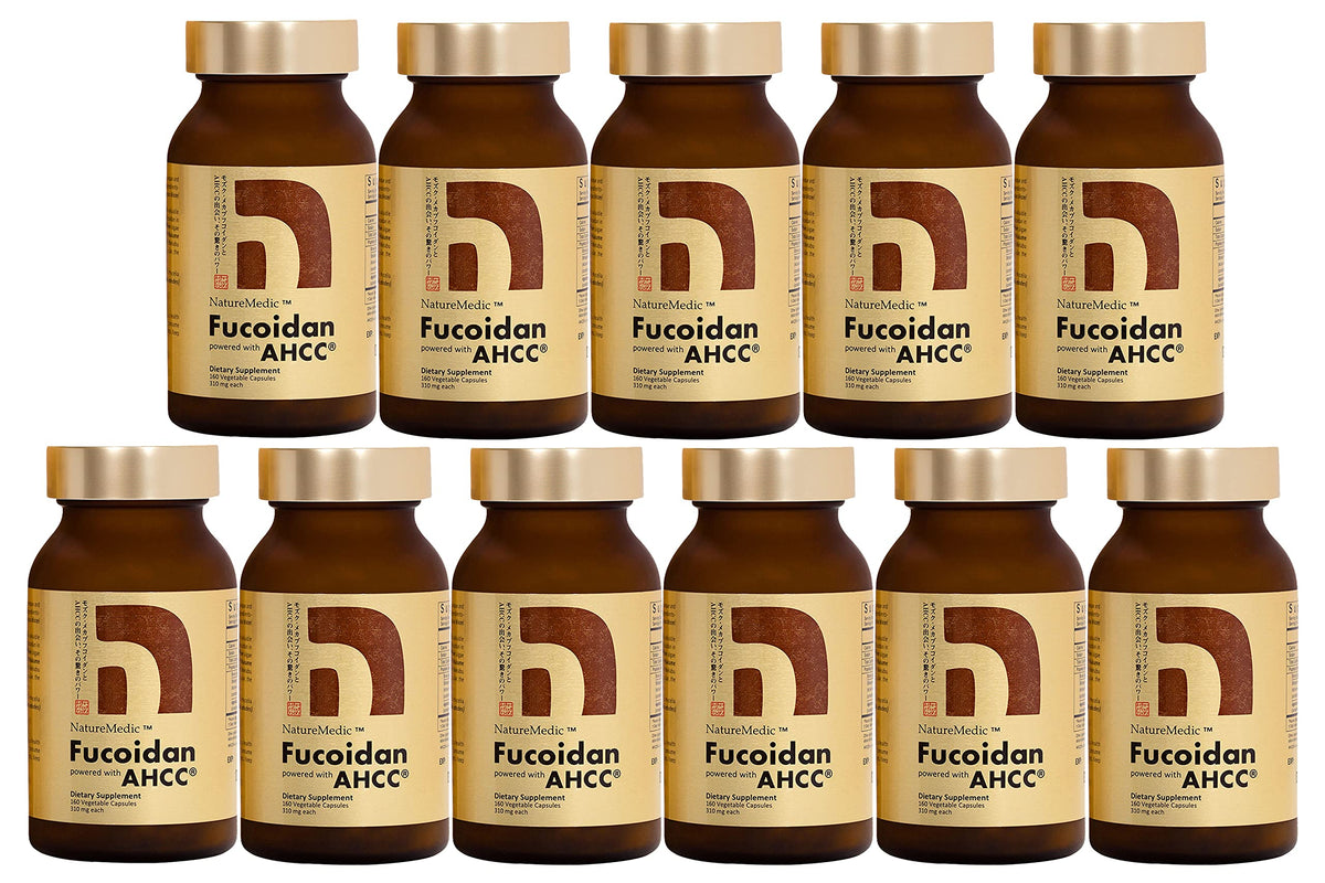 NatureMedic Fucoidan Powered with AHCC® Brown Seaweed Immunity