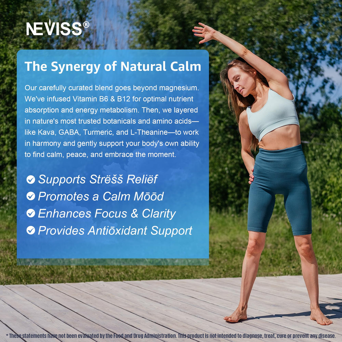 NEVISS Triple Magnesium Gummies 400mg Magnesium Glycinate