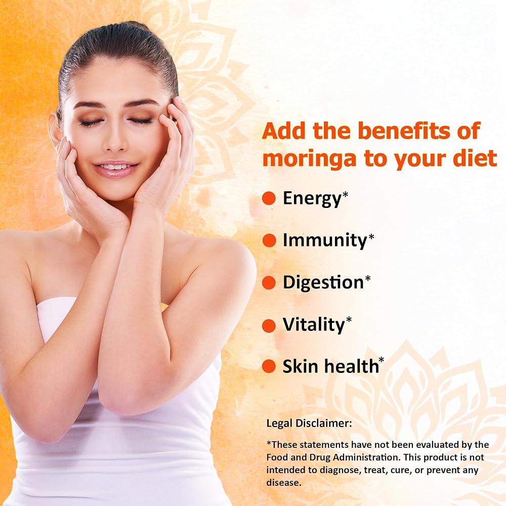 Reddy Naturals Aryana Moringa Powder Organic Superfood - 120g - image 6