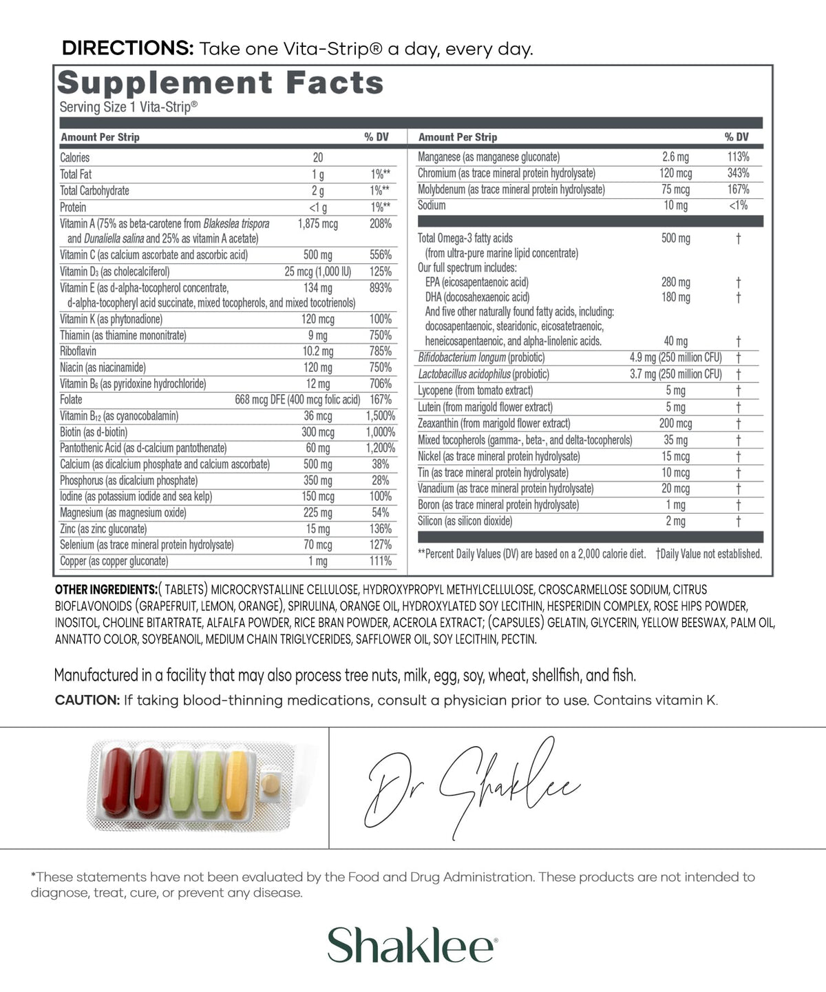 Shaklee - Vitalizer™: Advanced Nutrition for Adults Over 50 - Vitamins