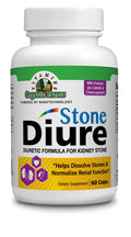 Organic Farms Vitamins Diure Stone Diuretic Formula - 60 Capsules
