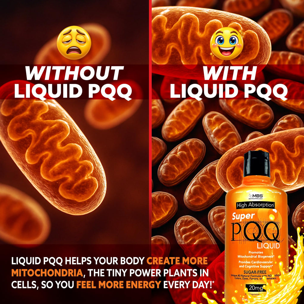 MBS Biotechnology Super PQQ Liquid 20mg - 32 Fl Oz - image 5
