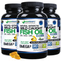 ecostream Naturals Wild Caught Omega 3 Fish Oil 2,900 MG - 90 Softgels
