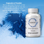Ocean Rx Pure Blue Spirulina Capsules Superfood - 30 Count - image 2