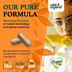 Wild & Organic Immune Mushroom Blend Capsules - 8 Mushroom Complex