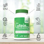 Health Thru Nutrition Lutein 20mg Zeaxanthin Eye Support - 180 Softgels - image 4