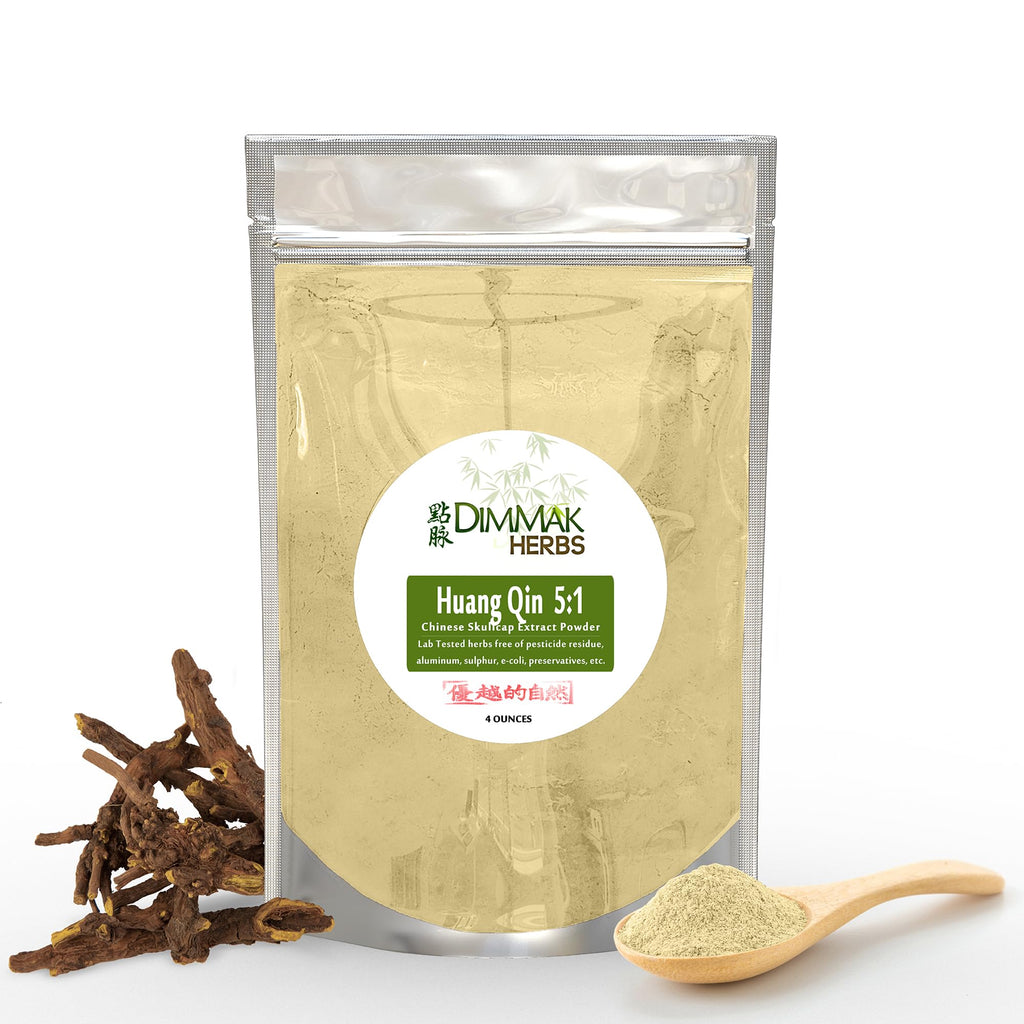 Dimmak Herbs Organic Scutellaria Baicalensis Extract 5:1 Powder - 4oz