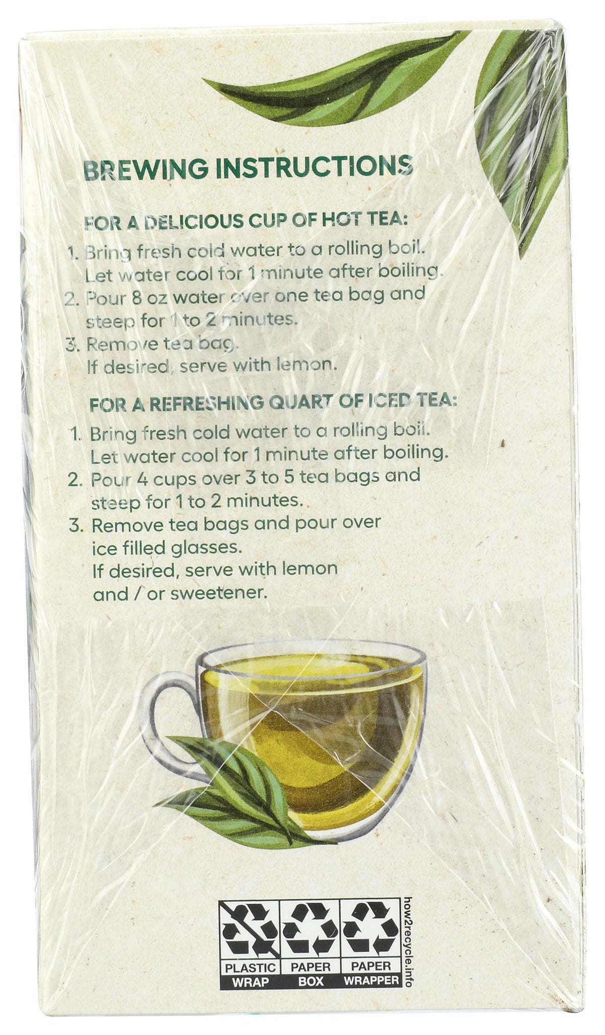 Newman's Own Organics Green Tea - 40 Tea Bags - image 2
