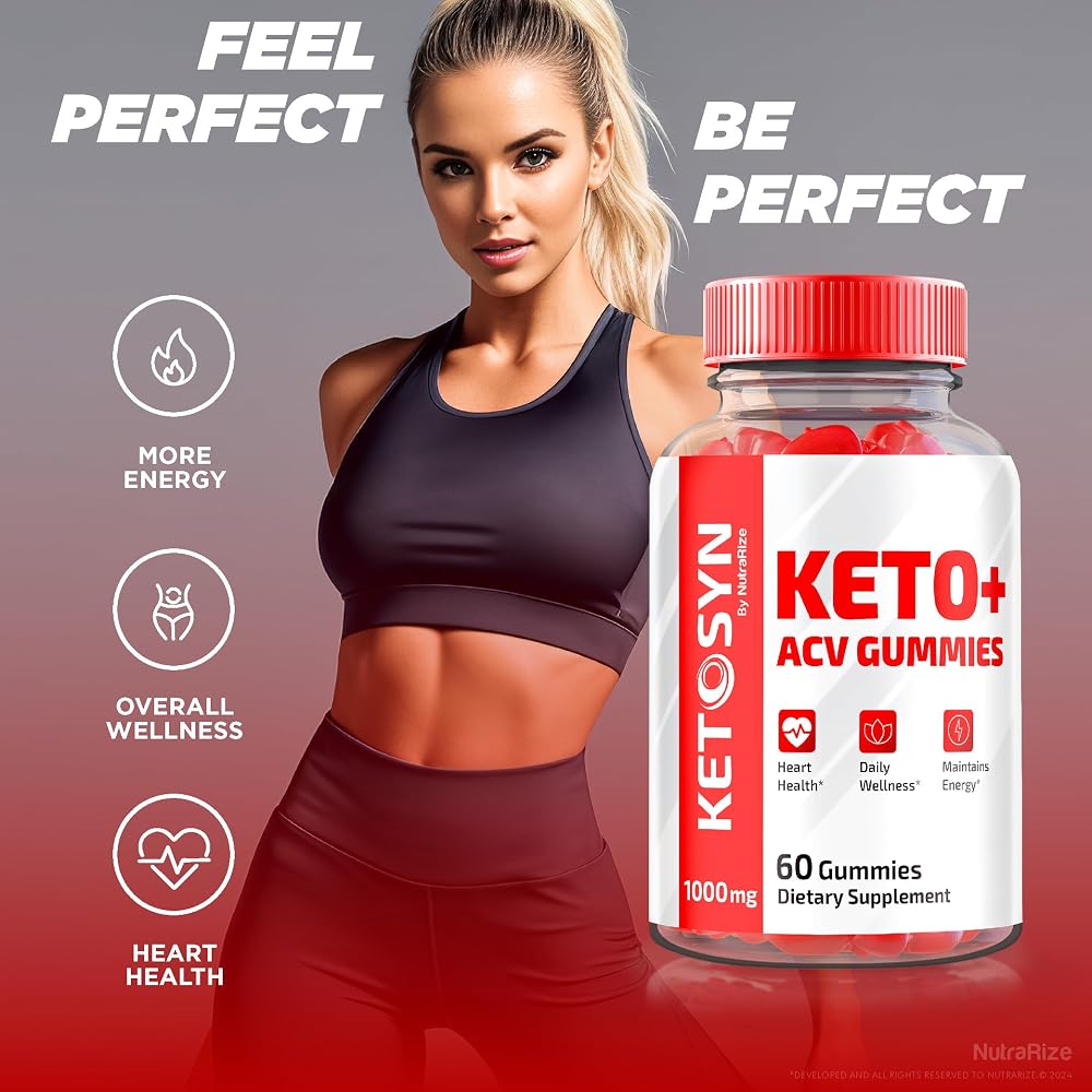 NutraRize Ketosyn ACV Keto Gummies Maximum Strength - 60 Gummies - image 4