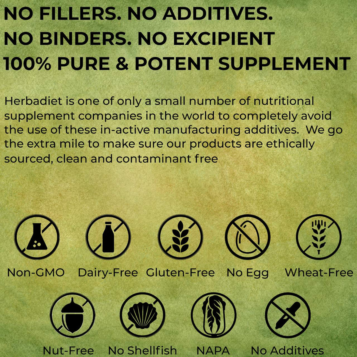Herbadiet Licorice Root Extract Powder Capsules - 60 Capsules - image 4