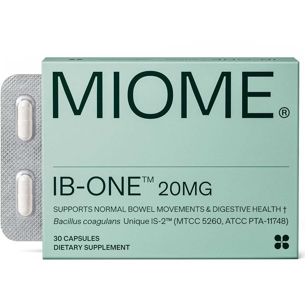 MIOME IB-ONE Probiotic Bacillus Coagulans Digestive Health - 30 Capsules