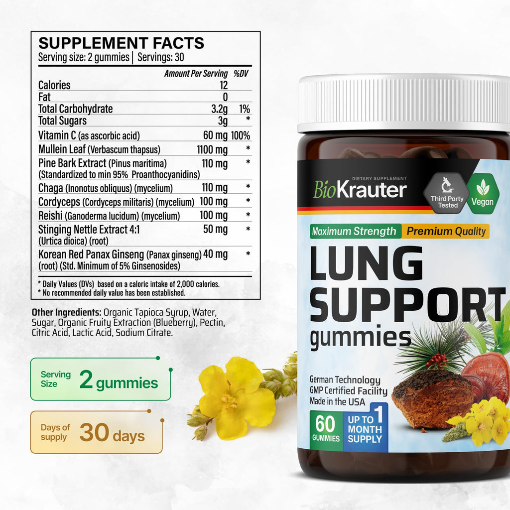 BIO KRAUTER 8-in-1 Lung Detox for Respiratory Support - image 3