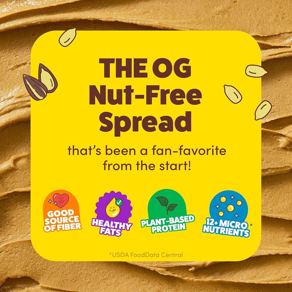 SunButter Original Sunflower Seed Butter Nut-Free Spread - 6 x 16 oz - image 4