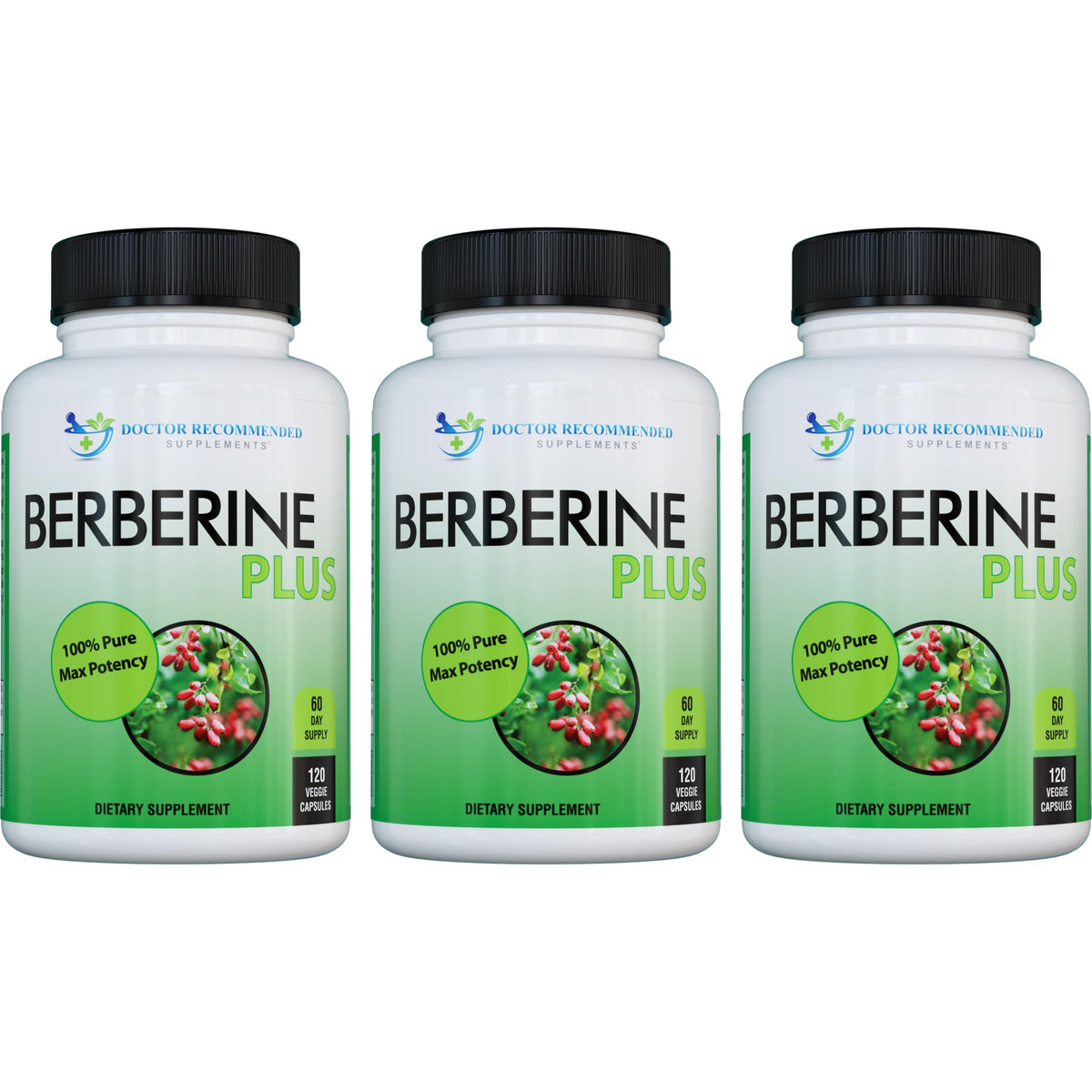 DOCTOR RECOMMENDED SUPPLEMENTS Berberine Plus 1200mg Per Serving